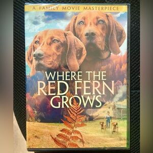 ☀️5/$10 Where the Red Fern Grows DVD